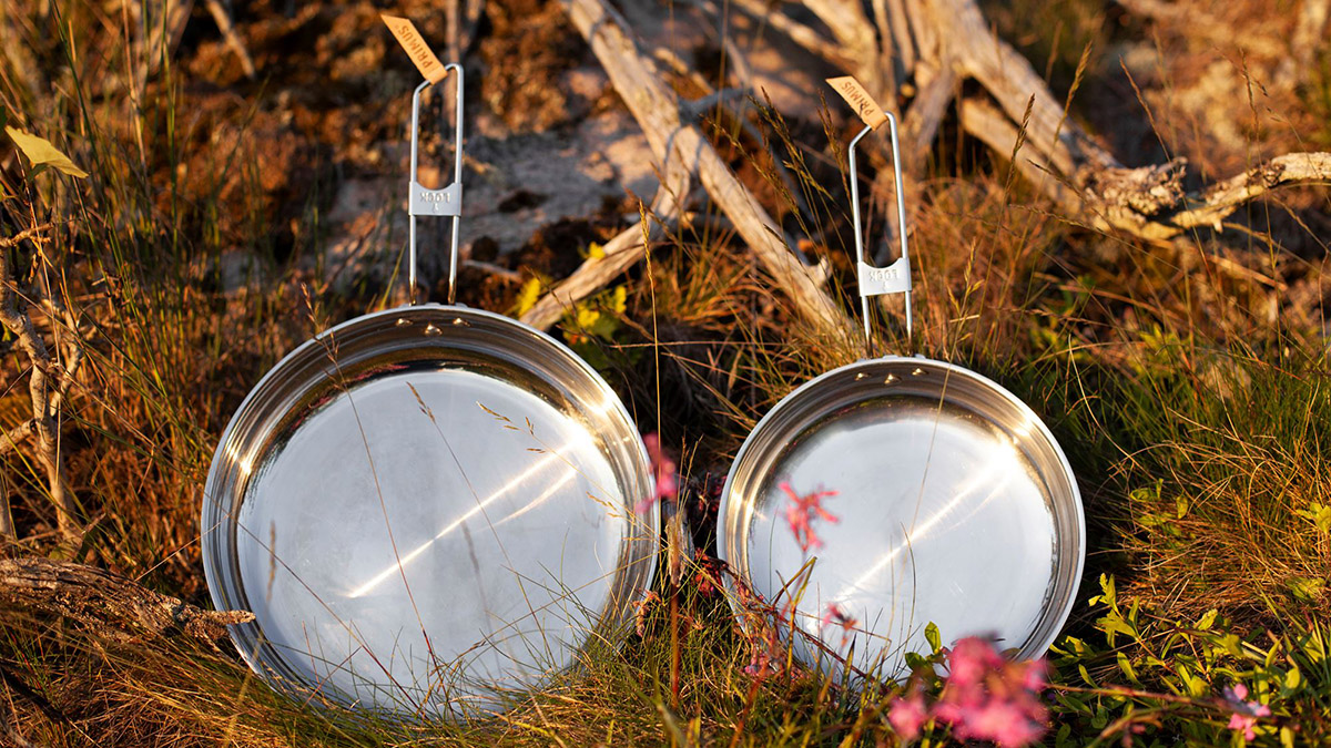 Patelnia turystyczna ze stali nierdzewnej Primus CampFire Frying Pan - rozmiar: 25 cm